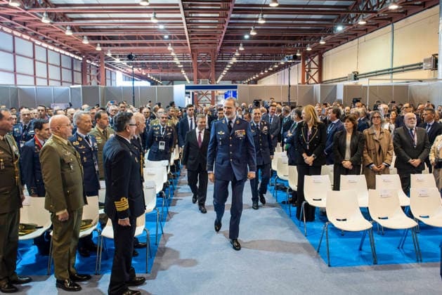 The King attends the technological demonstration days of the Connected, Sustainable and Intelligent Air Base BASCI King Felipe VI attends the technological demonstration days of the Connected, Sustainable and Intelligent Air Base BACSI , at Los Llanos Air Base, on March 18, 2026, in Albacete, Castilla La Mancha Spain The Kings visit is part of the inauguration of the Technological Demonstration Days BACSI 2026, an Air and Space Army exercise that shows digitalization, connectivity and sustainability projects for air bases, with the presence of companies, universities and demonstrations at Los Llanos Air Base 18 MARCH 2026 Víctor Ferná Albacete Castilla La Mancha Albacete Castilla La Mancha Castilla La Mancha Espana  Copyright: xVictorxFernandezx 7377372