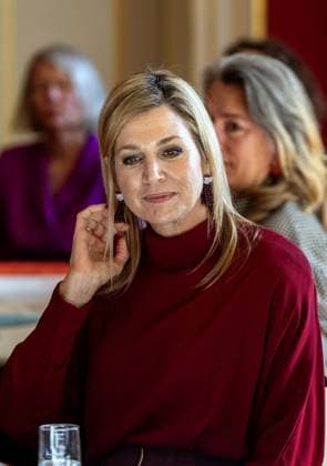 Den Haag, The Netherlands, 2026-03-18 14:21:14 THE HAGUE, 18-03-2026, Noordeinde Palace. Queen Maxima attends the Indispensable Links meeting of the Orange Fund at Noordeinde Palace. The meeting focuses on strengthening the social sector. PHOTO: NLBeeld Patrick van Emst Credit: NL Beeld Patrick van Emst  Copyright: xx x