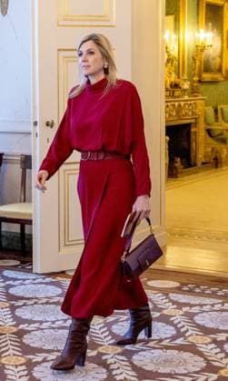 Den Haag, The Netherlands, 2026-03-18 14:49:52 THE HAGUE, 18-03-2026, Noordeinde Palace. Queen Maxima attends the Indispensable Links meeting of the Orange Fund at Noordeinde Palace. The meeting focuses on strengthening the social sector. PHOTO: NLBeeld Patrick van Emst Credit: NL Beeld Patrick van Emst  Copyright: xx x
