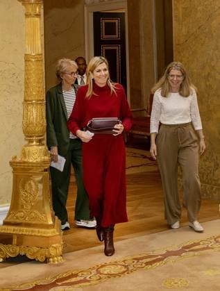Den Haag, The Netherlands, 2026-03-18 15:29:17 THE HAGUE, 18-03-2026, Noordeinde Palace. Queen Maxima attends the Indispensable Links meeting of the Orange Fund at Noordeinde Palace. The meeting focuses on strengthening the social sector. PHOTO: NLBeeld Patrick van Emst Credit: NL Beeld Patrick van Emst  Copyright: xx x
