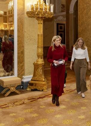 Den Haag, The Netherlands, 2026-03-18 15:29:18 THE HAGUE, 18-03-2026, Noordeinde Palace. Queen Maxima attends the Indispensable Links meeting of the Orange Fund at Noordeinde Palace. The meeting focuses on strengthening the social sector. PHOTO: NLBeeld Patrick van Emst Credit: NL Beeld Patrick van Emst  Copyright: xx x