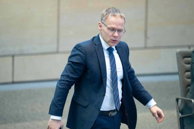 Dr Christian BLEX, AFD parliamentary group 118 meeting of the North Rhine-Westphalia state parliament, in the North Rhine-Westphalia NRW state parliament, Duesseldorf on 18 03 2026,