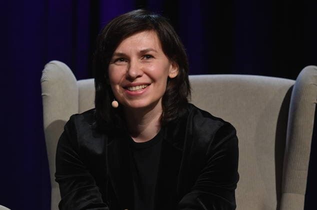 Author Tanja Maljartschuk reads and speaks at Lit Cologne, the international literature festival