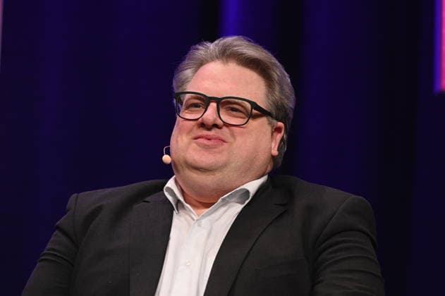 Freelance speaker, cultural manager and event organizer Felix Mauser reads and speaks at Lit Cologne, the international literature festival