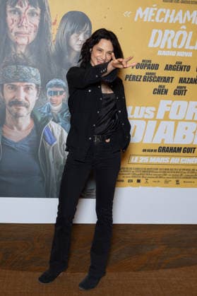 Plus Forts Que Le Diable Paris Film Premiere NB Asia Argento attends Plus Forts Que Le Diable - Stronger That The Devil Paris Film Premiere at Le Grand REX on March 18, 2026 in Paris, France. Photo by Nasser Berzane ABACAPRESS.COM Paris France  Copyright: xBerzanexNasser ABACAx