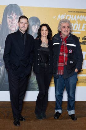 Plus Forts Que Le Diable Paris Film Premiere NB Melvil Poupaud, Asia Argento and Graham Guit attends Plus Forts Que Le Diable - Stronger That The Devil Paris Film Premiere at Le Grand REX on March 18, 2026 in Paris, France. Photo by Nasser Berzane ABACAPRESS.COM Paris France  Copyright: xBerzanexNasser ABACAx