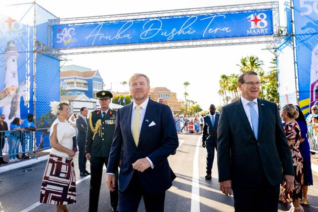 King visits Aruba to celebrate forty years of Status Aparte. Aruba 18 Mar 2026 King Willem-Alexander attends the central commemoration ceremony in Aruba on the occasion of forty years of Status Aparte and fifty years of the Aruban flag and national anthem. The ceremony was all about national unity, identity and the common history of the kingdom. Oranjestad Aruba  Copyright: xMischaxSchoemakerx