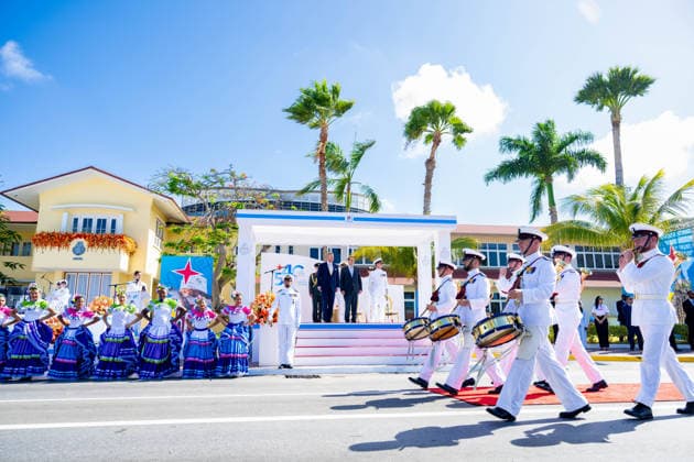 King visits Aruba to celebrate forty years of Status Aparte. Aruba 18 Mar 2026 King Willem-Alexander attends the central commemoration ceremony in Aruba on the occasion of forty years of Status Aparte and fifty years of the Aruban flag and national anthem. The ceremony was all about national unity, identity and the common history of the kingdom. Oranjestad Aruba  Copyright: xMischaxSchoemakerx