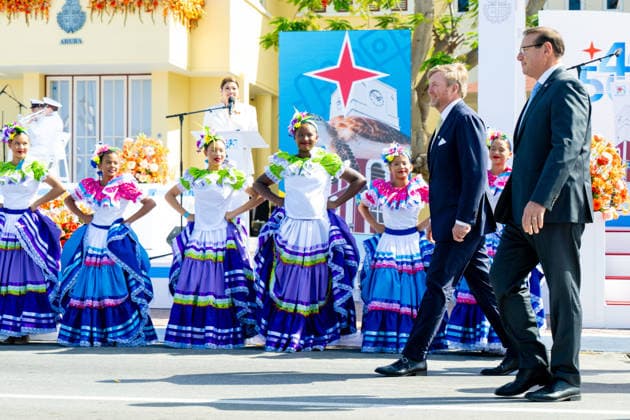 King visits Aruba to celebrate forty years of Status Aparte. Aruba 18 Mar 2026 King Willem-Alexander attends the central commemoration ceremony in Aruba on the occasion of forty years of Status Aparte and fifty years of the Aruban flag and national anthem. The ceremony was all about national unity, identity and the common history of the kingdom. Oranjestad Aruba  Copyright: xMischaxSchoemakerx