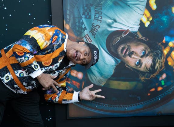 Neil deGrasse Tyson arrives on the red carpet at the premiere of Project Hail Mary at Josie Robertson Plaza on Wednesday, March 18, 2026 in New York City.  NYP20260318504 SERENAxXUxNING