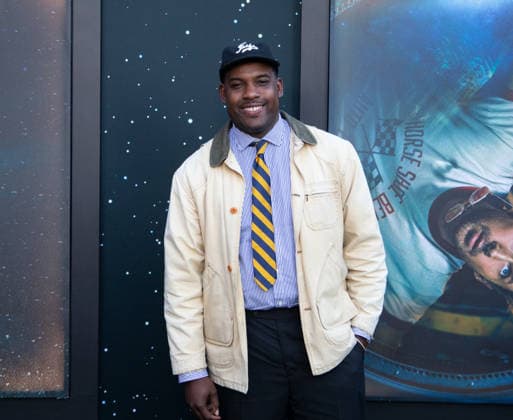 Lionel Boyce arrives on the red carpet at the premiere of Project Hail Mary at Josie Robertson Plaza on Wednesday, March 18, 2026 in New York City.  NYP20260318506 SERENAxXUxNING
