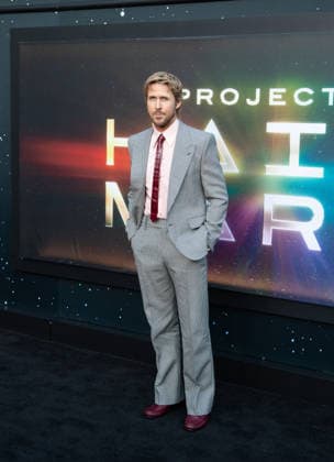 Ryan Gosling arrives on the red carpet at the premiere of Project Hail Mary at Josie Robertson Plaza on Wednesday, March 18, 2026 in New York City.  NYP20260318513 SERENAxXUxNING