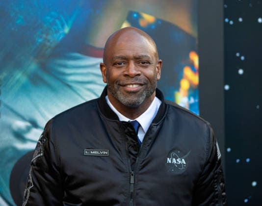 Leland D. Melvin arrives on the red carpet at the premiere of Project Hail Mary at Josie Robertson Plaza on Wednesday, March 18, 2026 in New York City.  NYP20260318522 SERENAxXUxNING