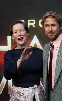 March 18, 2026, New York, Ny, USA: SANDRA HULLER and RYAN GOSLING attend the Project Hail Mary New York Premiere, Red Carpet Arrivals, .Lincoln Center, NYC.March 18, 2026. New York USA - ZUMAms4_ 20260318_faf_ms4_019 Copyright: xSoniaxMoskowitzxGordonx