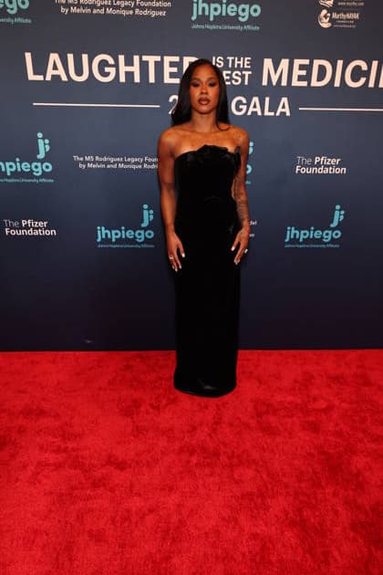 Jhpiego Laughter is the Best Medicine Gala BEVERLY HILLS, CALIFORNIA - MARCH 18: Jordan Chiles at Jhpiego Laughter is the Best Medicine Gala at The Beverly Hills Hotel on March 18, 2026 in Beverly Hills, California Credit: AdMedia EDITORIAL USE ONLY  Copyright: xx AdMediax admphotostwo975538