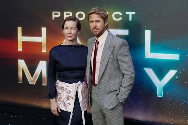 Sandra HÃ¼ller, Ryan Gosling at arrivals for PROJECT HAIL MARY Premiere, Film at Lincoln Center - Elinor Bunin Munroe Film Center, New York, NY, March 18, 2026. Photo By: Kristin Callahan Everett Collection PROJECT HAIL MARY Premiere PUBLICATIONXNOTxINxCANxCHNxFRAxITAxJPNxNORxPOLxRUSxESPxUKxUSA