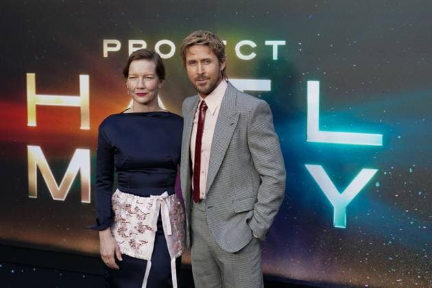 Sandra HÃ¼ller, Ryan Gosling at arrivals for PROJECT HAIL MARY Premiere, Film at Lincoln Center - Elinor Bunin Munroe Film Center, New York, NY, March 18, 2026. Photo By: Kristin Callahan Everett Collection PROJECT HAIL MARY Premiere PUBLICATIONXNOTxINxCANxCHNxFRAxITAxJPNxNORxPOLxRUSxESPxUKxUSA