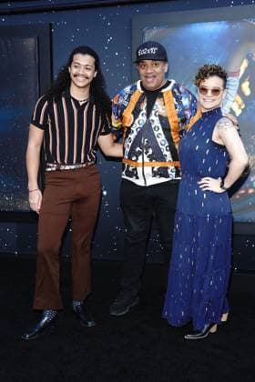Travis Tyson, Neil deGrasse Tyson, Miranda Tyson at arrivals for PROJECT HAIL MARY Premiere, Film at Lincoln Center - Elinor Bunin Munroe Film Center, New York, NY, March 18, 2026. Photo By: Kristin Callahan Everett Collection PROJECT HAIL MARY Premiere PUBLICATIONXNOTxINxCANxCHNxFRAxITAxJPNxNORxPOLxRUSxESPxUKxUSA