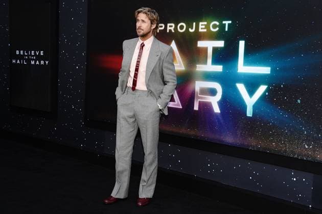 Ryan Gosling at arrivals for PROJECT HAIL MARY Premiere, Film at Lincoln Center - Elinor Bunin Munroe Film Center, New York, NY, March 18, 2026. Photo By: Kristin Callahan Everett Collection PROJECT HAIL MARY Premiere PUBLICATIONXNOTxINxCANxCHNxFRAxITAxJPNxNORxPOLxRUSxESPxUKxUSA