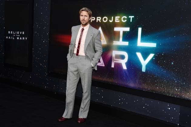 Ryan Gosling at arrivals for PROJECT HAIL MARY Premiere, Film at Lincoln Center - Elinor Bunin Munroe Film Center, New York, NY, March 18, 2026. Photo By: Kristin Callahan Everett Collection PROJECT HAIL MARY Premiere PUBLICATIONXNOTxINxCANxCHNxFRAxITAxJPNxNORxPOLxRUSxESPxUKxUSA