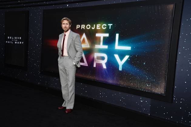Ryan Gosling at arrivals for PROJECT HAIL MARY Premiere, Film at Lincoln Center - Elinor Bunin Munroe Film Center, New York, NY, March 18, 2026. Photo By: Kristin Callahan Everett Collection PROJECT HAIL MARY Premiere PUBLICATIONXNOTxINxCANxCHNxFRAxITAxJPNxNORxPOLxRUSxESPxUKxUSA