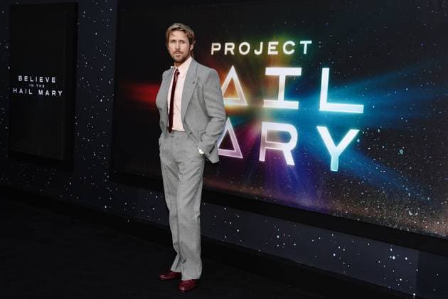 Ryan Gosling at arrivals for PROJECT HAIL MARY Premiere, Film at Lincoln Center - Elinor Bunin Munroe Film Center, New York, NY, March 18, 2026. Photo By: Kristin Callahan Everett Collection PROJECT HAIL MARY Premiere PUBLICATIONXNOTxINxCANxCHNxFRAxITAxJPNxNORxPOLxRUSxESPxUKxUSA