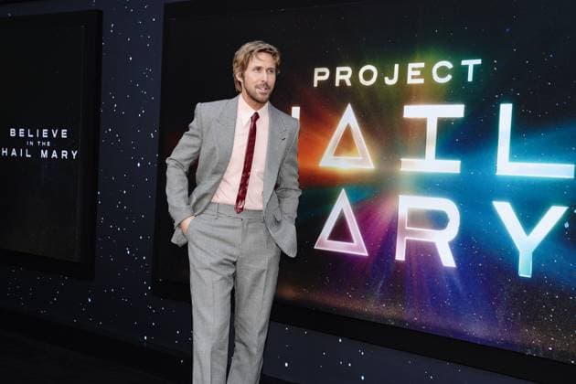 Ryan Gosling at arrivals for PROJECT HAIL MARY Premiere, Film at Lincoln Center - Elinor Bunin Munroe Film Center, New York, NY, March 18, 2026. Photo By: Kristin Callahan Everett Collection PROJECT HAIL MARY Premiere PUBLICATIONXNOTxINxCANxCHNxFRAxITAxJPNxNORxPOLxRUSxESPxUKxUSA