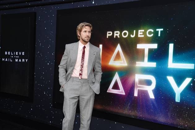 Ryan Gosling at arrivals for PROJECT HAIL MARY Premiere, Film at Lincoln Center - Elinor Bunin Munroe Film Center, New York, NY, March 18, 2026. Photo By: Kristin Callahan Everett Collection PROJECT HAIL MARY Premiere PUBLICATIONXNOTxINxCANxCHNxFRAxITAxJPNxNORxPOLxRUSxESPxUKxUSA