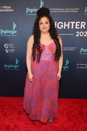 BEVERLY HILLS, CALIFORNIA - MARCH 18:Michelle Buteau at Jhpiego Laughter is the Best Medicine Gala at The Beverly Hills Hotel on March 18, 2026 in Beverly Hills, California Copyright: xAdMediax MediaPunchx