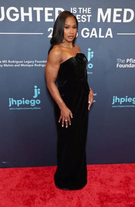 BEVERLY HILLS, CALIFORNIA - MARCH 18: Jordan Chiles at Jhpiego Laughter is the Best Medicine Gala at The Beverly Hills Hotel on March 18, 2026 in Beverly Hills, California Copyright: xAdMediax MediaPunchx