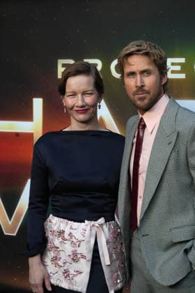 March 18, 2026, New York, Ny, USA: SANDRA HULLER and RYAN GOSLING attend the Project Hail Mary New York Premiere, Red Carpet Arrivals, .Lincoln Center, NYC.March 18, 2026. New York USA - ZUMAms4_ 20260318_faf_ms4_046 Copyright: xSoniaxMoskowitzxGordonx