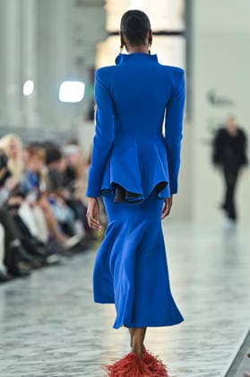 Claro Couture - Mercedes-Benz Fashion Week Madrid A model walks the runway wearing a design by Claro Couture during Mercedes-Benz Fashion Week de Madrid in IFEMA, 18 March 2026 Spain Madrid Spain Copyright: xAtilanoxGarciax xSOPAxImagesx photos09202