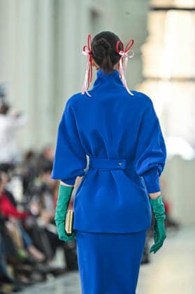 Claro Couture - Mercedes-Benz Fashion Week Madrid A model walks the runway wearing a design by Claro Couture during Mercedes-Benz Fashion Week de Madrid in IFEMA, 18 March 2026 Spain Madrid Spain Copyright: xAtilanoxGarciax xSOPAxImagesx photos09168