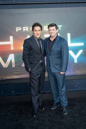Project Hail Mary New York Premiere, New York, USA - 18 Mar 2026 (L-R) Phil Lord and Chris Miller attend Project Hail Mary New York premiere at Lincoln Center on March 18, 2026 in New York City. New York United States Copyright: xRonxAdarx xSOPAxImagesx _radar_phm_20260318_01144