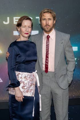Project Hail Mary New York Premiere, New York, USA - 18 Mar 2026 (L-R) Sandra Hüller and Ryan Gosling attend Project Hail Mary New York premiere at Lincoln Center on March 18, 2026 in New York City. New York United States Copyright: xRonxAdarx xSOPAxImagesx _radar_phm_20260318_02159