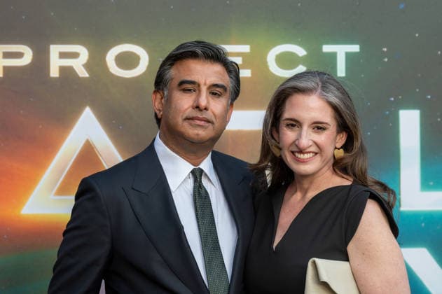 Project Hail Mary New York Premiere, New York, USA - 18 Mar 2026 Aditya Sood (L) attends Project Hail Mary New York premiere at Lincoln Center on March 18, 2026 in New York City. New York United States Copyright: xRonxAdarx xSOPAxImagesx _radar_phm_20260318_21218