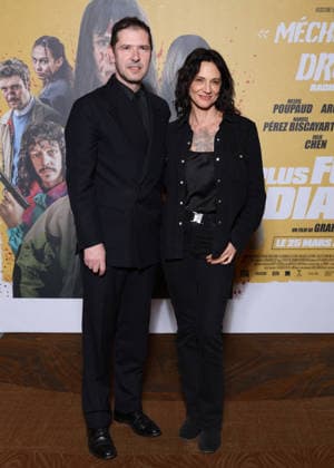 Melvil Poupaud et Asia Argento Avant première du film Plus forts que le diable au Grand Rex à Paris le 18 Mars 2026 Denis Guignebourg Bestimage Preview screening of the film Plus forts que le diable at the Grand Rex in Paris on March 18, 2026 Paris France  Copyright: xDenisxGuignebourgx xBestimagexDenisxGuignebourgx xBestimagex