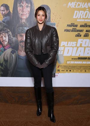 Julie Chen Avant première du film Plus forts que le diable at the Grand Rex in Paris on March 18, 2026 Denis Guignebourg Bestimage Preview screening of the film Plus forts que le diable at the Grand Rex in Paris on March 18, 2026 Paris France  Copyright: xDenisxGuignebourgx xBestimagexDenisxGuignebourgx xBestimagex