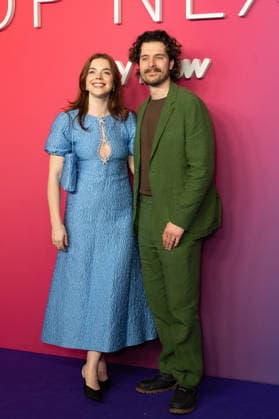 London, red carpet arrivals for Sky Up Next 2026 at Freemasons Hall. Pictured: Hannah and Benedict Townsend.  Copyright: xcristinaxmasseix xipa-agency.netx xx IPA_Agency_IPA73113659