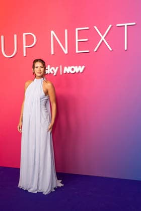 London, red carpet arrivals for Sky Up Next 2026 at Freemasons Hall. Pictured: Mia Baker  Copyright: xcristinaxmasseix xipa-agency.netx xx IPA_Agency_IPA73113845