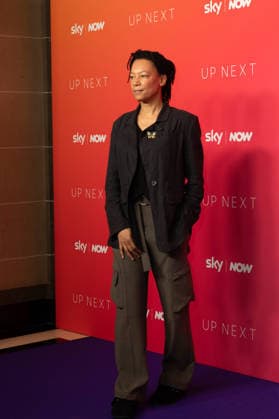 London, red carpet arrivals for Sky Up Next 2026 at Freemasons Hall. Pictured: Nina Sosanya  Copyright: xcristinaxmasseix xipa-agency.netx xx IPA_Agency_IPA73113669