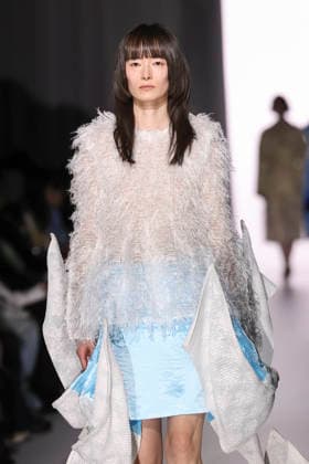 March 19, 2026, Tokyo, Japan: A model wearing fashion brand YOHEI OHNO walks down the runway during the Rakuten Fashion Week TOKYO 2026 Autumn Winter Collection. The fashion week runs from March 16 to 21. Tokyo Japan  - ZUMAm191 20260319_aap_m191_053 Copyright: xRodrigoxReyesxMarinx