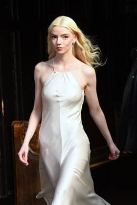 Anya Taylor Joy spotted leaving her New York City hotel wearing a white dress Featuring: Anya Taylor Joy Where: New York City, New York, United States When: 18 Mar 2026 Credit: Elder Ordonez INSTARimages EDITORIAL USE ONLY. NOT FOR USE BY NEWSPAPERS BASED IN THE UK. Copyright: xx instar55564461