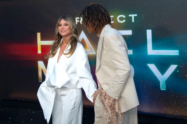 Heidi Klum with son Henry Samuel at the premiere of the movie Project Hail Mary The Astronaut at Lincoln Center New York, 18 03 2026 Foto:xB.xHinex xFuturexImagex project_6351
