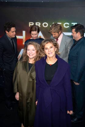 Phil Lord, Rachel O Connor, Sandra Hüller, Amy Pascal, Ryan Gosling and Christopher Miller at the premiere of the movie Project Hail Mary The Astronaut at Lincoln Center New York, 18 03 2026 Foto:xB.xHinex xFuturexImagex project_6399