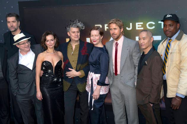 Drew Goddard, Andy Weir, Milana Vayntrub, James Ortiz, Sandra Hüller, Ryan Gosling, Ken Leung and Lionel Boyce at the premiere of the feature film Project Hail Mary The Astronaut at Lincoln Center New York, 18 03 2026 Foto:xB.xHinex xFuturexImagex project_6400