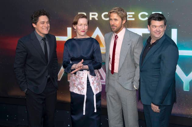 Phil Lord, Sandra Hüller, Ryan Gosling and Christopher Miller at the premiere of the movie Project Hail Mary The Astronaut at Lincoln Center New York, 18 03 2026 Foto:xB.xHinex xFuturexImagex project_6411