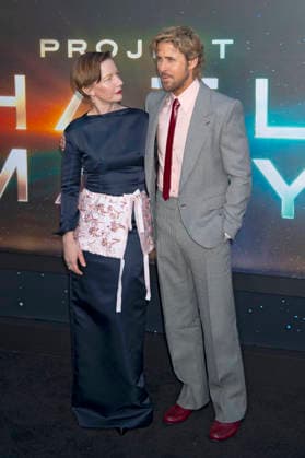 Sandra Hüller and Ryan Gosling at the premiere of the movie Project Hail Mary The Astronaut at Lincoln Center New York, 18 03 2026 Foto:xB.xHinex xFuturexImagex project_6418