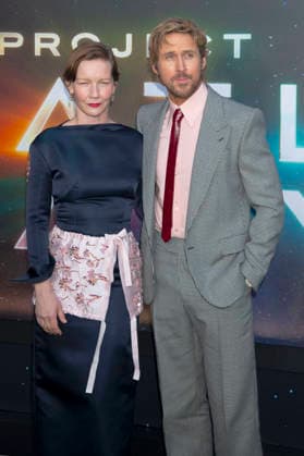 Sandra Hüller and Ryan Gosling at the premiere of the movie Project Hail Mary The Astronaut at Lincoln Center New York, 18 03 2026 Foto:xB.xHinex xFuturexImagex project_6421