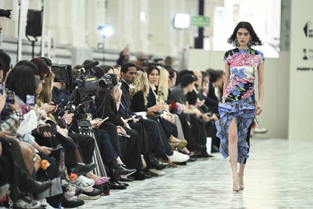 Juan Vidal Fashion Week de Madrid A model walks the runway wearing a design by Juan Vidal during Mercedes-Benz Fashion Week de Madrid in IFEMA, 18 March 2026 Spain Featuring: A model walks the runway wearing a design by Juan Vidal during Mercedes-Benz Fashion Week de Madrid in IFEMA, 18 March 2026 Spain Where: Madrid, Spain When: 18 Mar 2026 Credit: Oscar Gonzalez WENN Madrid Spain Copyright: xOscarxGonzalez WENNx wenn41158720 OFA ZOJx wenn41158720